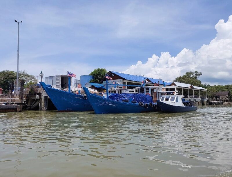 Mersing Jetty 码头与海景