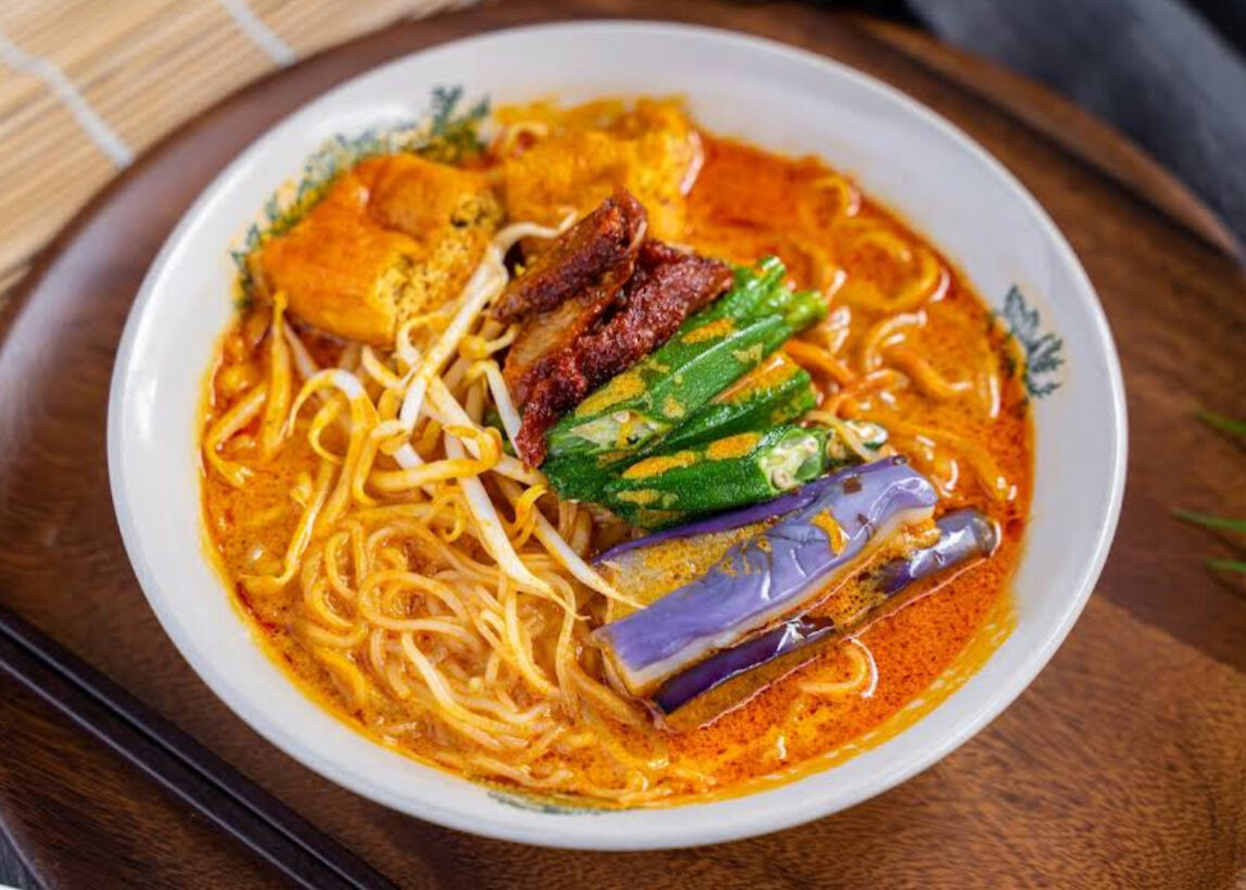 素叻沙 素咖喱面 Vegetarian Laksa Curry Mee Johor Bahru