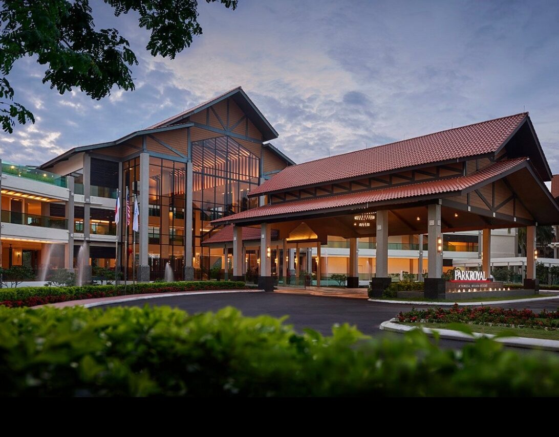 Resort stay family travel concept