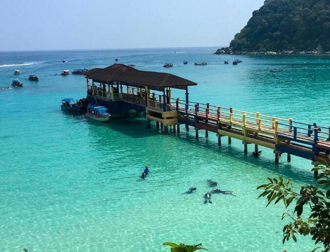 Perhentian Island clear water