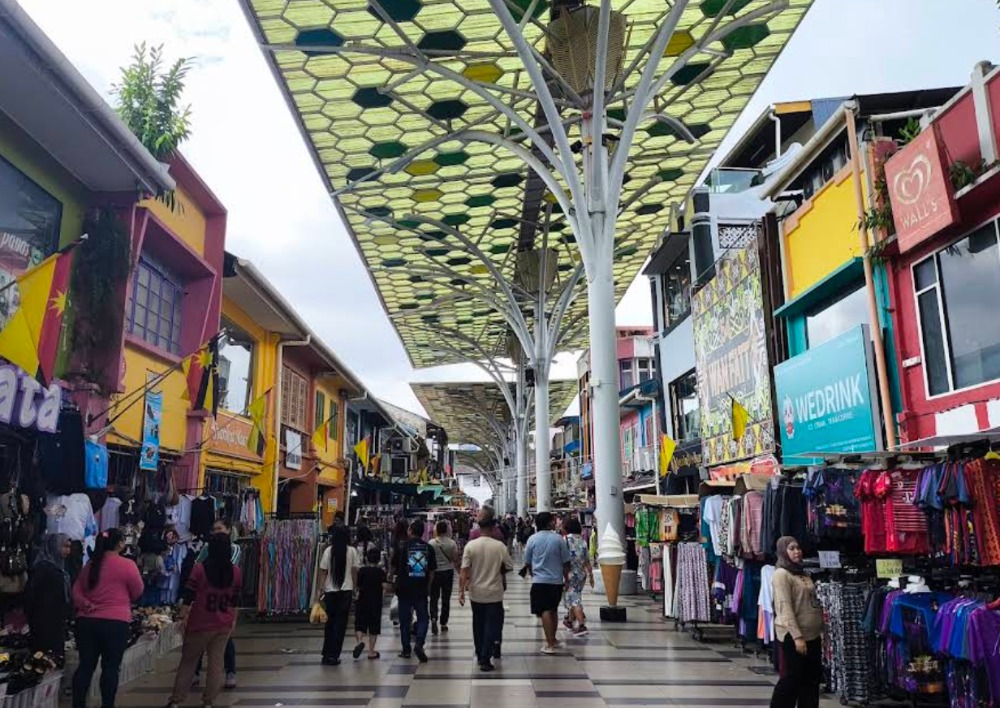 India Street Pedestrian Mall Kuching 古晋印度街商圈 93000
