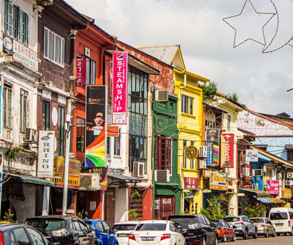Main Bazaar Kuching Sarawak 古晋老街主市集 手信 工艺品