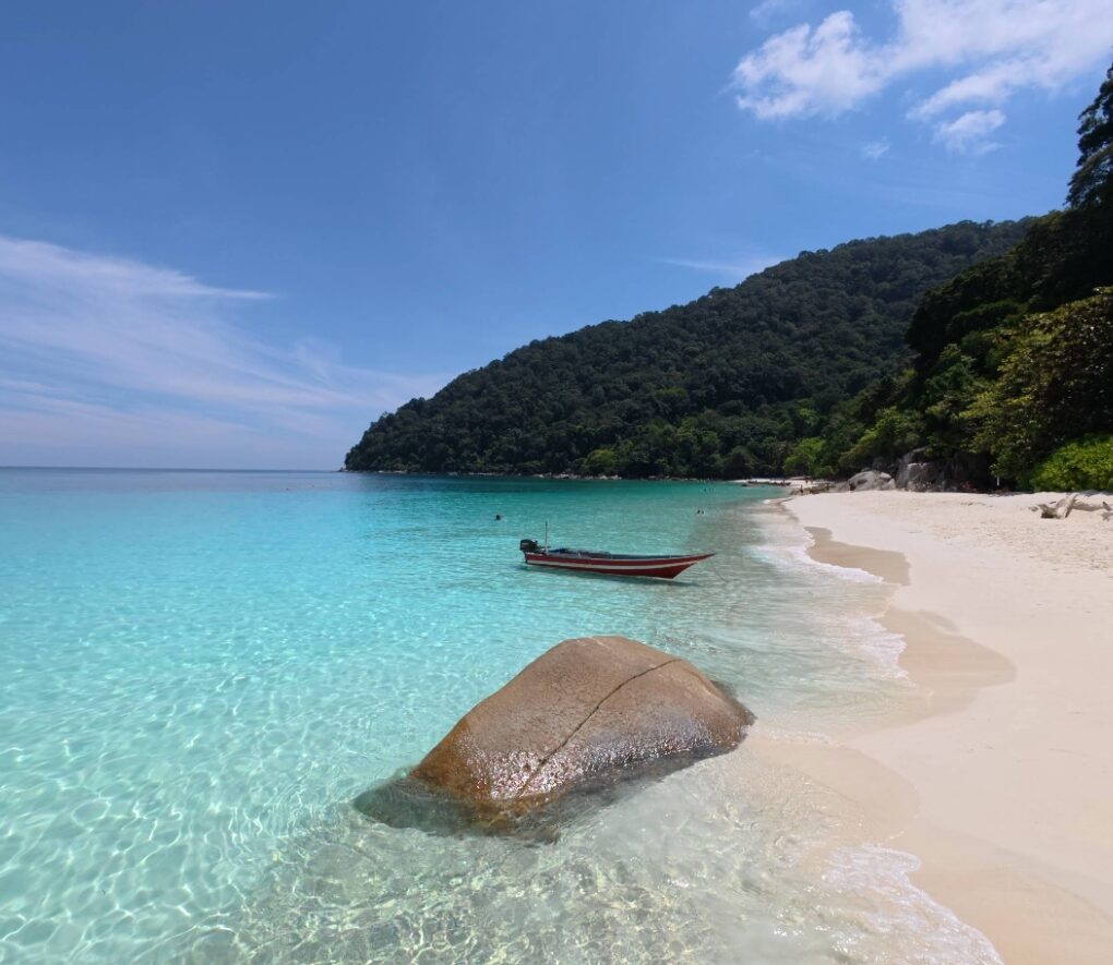 Terengganu island vacation route