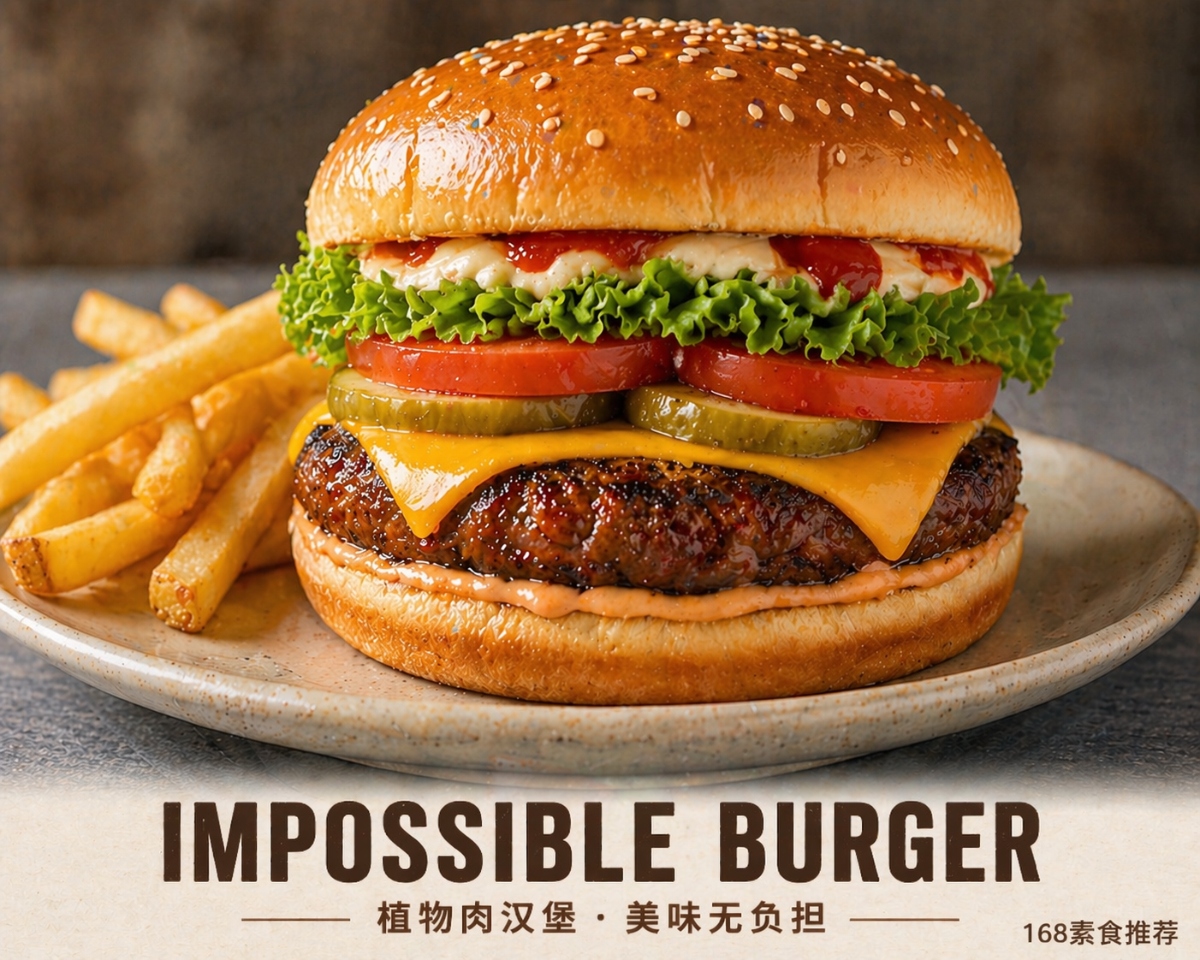 素食推荐｜Impossible Burger 食谱